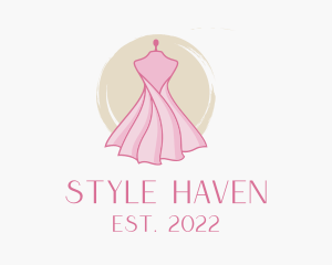 Tailoring Fashion Gown  logo design