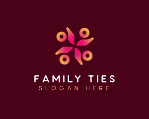 Organization People Team logo design