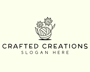 Dandelion Crochet Yarn logo design