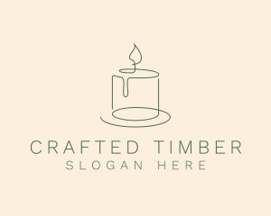 Candle Light Wax logo design