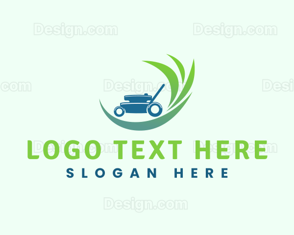 Lawn Mower Garden Logo