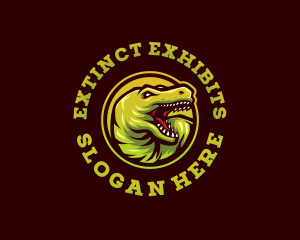 Prehistoric Jurassic Dinosaur  logo