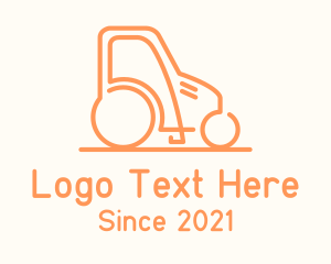 Orange Rice Tractor  logo