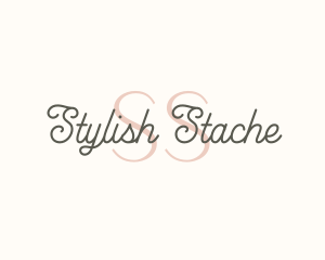 Stylish Script Company logo design