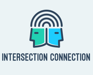 Human Head Connection logo design