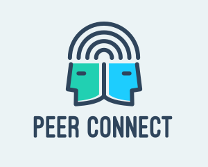 Human Head Connection logo design