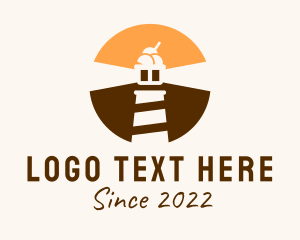 Light House Ice Cream  logo