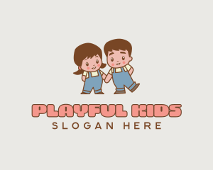 Cute Kids Nursery logo design