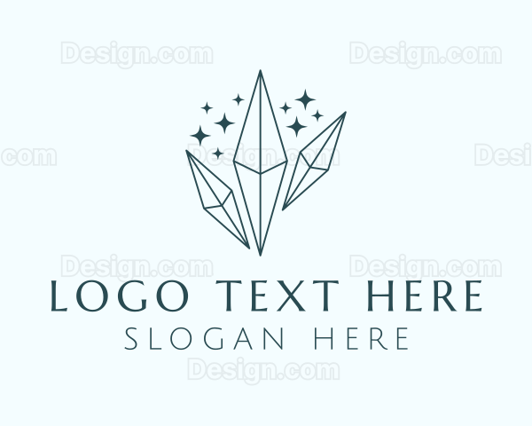 Shiny Diamond Jeweler Logo