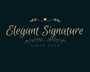 Elegant Stylish Business logo design