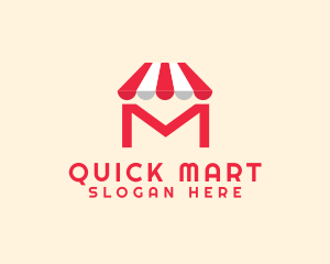 Market Mart Letter M logo