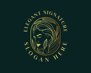 Elegant Woman Beauty logo design