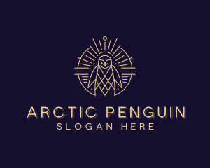 Penguin Crest Heraldry logo