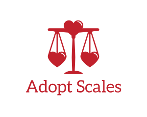 Love Dating Scale  logo design