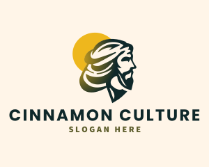 Cultural Bedouin Man logo