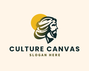 Cultural Bedouin Man logo
