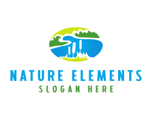 Lake Natural Park logo design