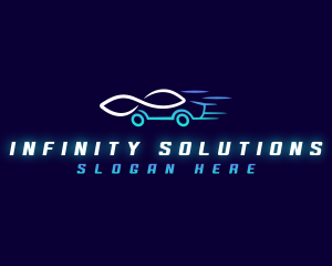 Infinity Fast Car logo design