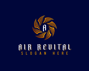 Elegant Aviation Wings logo design