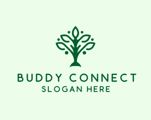 Natural Tree Plant logo design