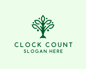 Natural Tree Plant logo design