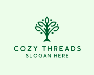 Natural Tree Plant logo design