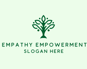 Natural Tree Plant logo design