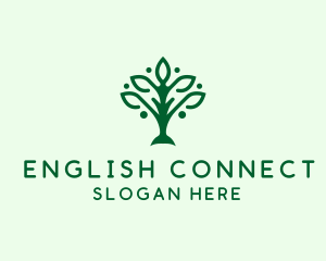 Natural Tree Plant logo design