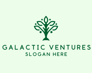 Natural Tree Plant logo design