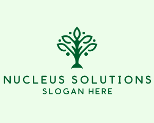 Natural Tree Plant logo design