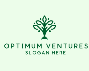 Natural Tree Plant logo design