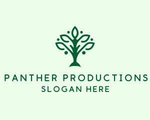 Natural Tree Plant logo design