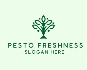 Natural Tree Plant logo design