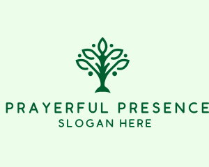 Natural Tree Plant logo design