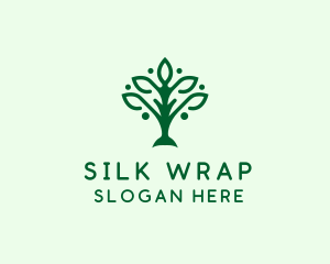 Natural Tree Plant logo design