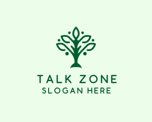 Natural Tree Plant logo design