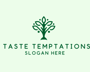 Natural Tree Plant logo design