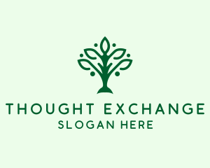 Natural Tree Plant logo design