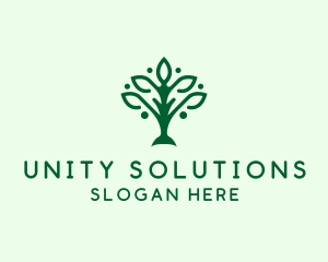 Natural Tree Plant logo design