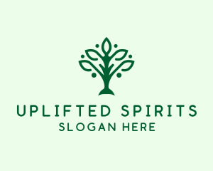 Natural Tree Plant logo design