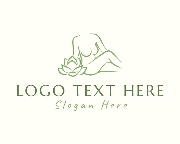Nude logo example 1