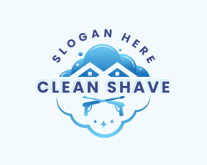 Cleaning Pressure Washing logo design