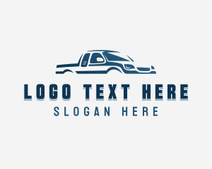 Pick-Up Automotive Vehicle logo