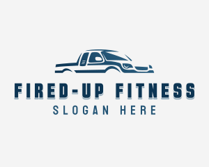 Pick-Up Automotive Vehicle logo