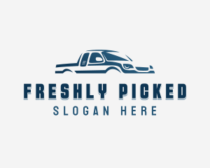 Pick-Up Automotive Vehicle logo design