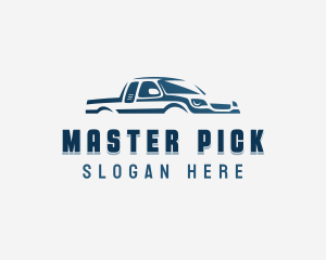 Pick-Up Automotive Vehicle logo design