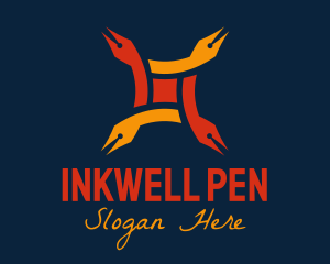 Writing Pen Publisher logo design