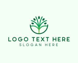 Landscaping Tree Eco logo