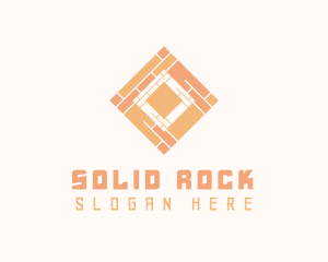 Orange Tile Flooring logo design