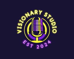 Microphone Radio Podcast logo